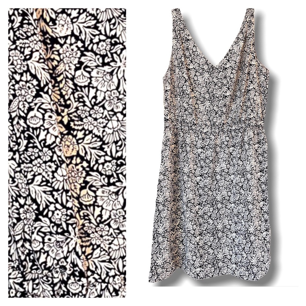 LOFT Floral Sleeveless A-Line Dress - NWT